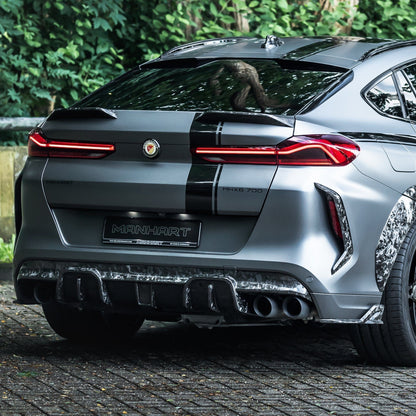 MANHART MH3F9611005 FORGED CARBON REAR DIFFUSER FOR BMW F96 X6M (COMPETITION)