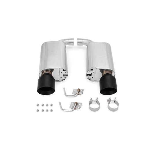 Mishimoto MMEXH-MUS8-15ASBK 2015+ Ford Mustang GT Street Axleback Exhaust w/ BlackTips
