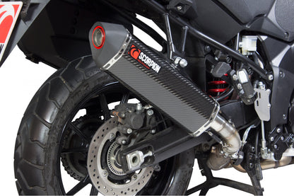 Scorpion RSI115CEO Suzuki DL1000 V-Strom Serket Parallel Slip-On - Carbon Fibre Sleeve | ML Performance UK UK