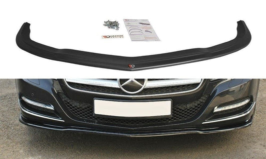 Maxton Design ME-CLS-218F-FD1T Front Splitter V.1 Mercedes Benz CLS-Class C218 | ML Performance UK Car Parts