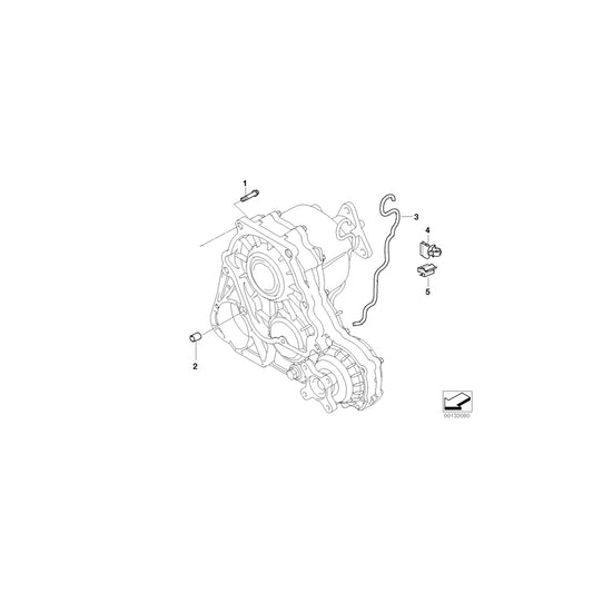 Genuine BMW 27103449008 E83 E53 Clip Chrome-free CR(VI) (Inc. X5 4.4i, 330xd & X5 4.8is) | ML Performance UK