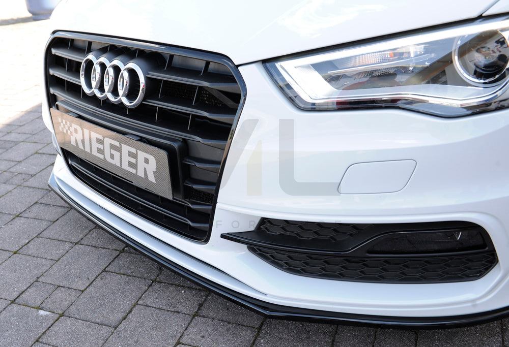 Rieger 00088115 Audi 8V Front Splitter (A3 & S3) 3 | ML Performance UK Car Parts