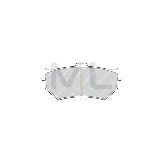 Ferodo Premier Eco Friction Fdb4457 Brake Pad Set For Toyota Camry With Acoustic Wear Warning, With Accessories | ML Performance Car Parts