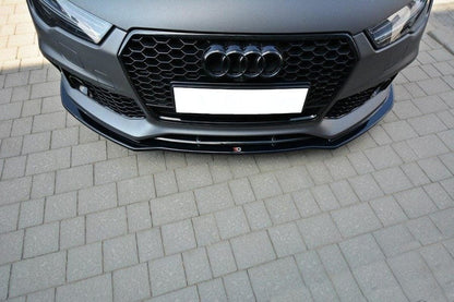 Maxton Design Audi RS7 C7 FL Front Splitter V.1