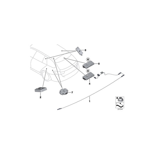 Genuine BMW 65209229043 Trap Circuit (Inc. 335dX, 318i & 340iX) | ML Performance UK