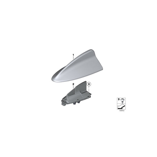 Genuine BMW 65209226894 I12 Roof Antenna (Inc. 320i, M3 & 118dX) | ML Performance UK