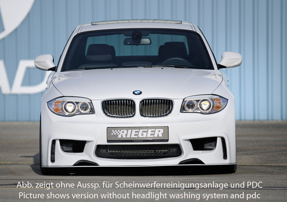 Rieger 00035043 BMW E81 E82 E87 E88 Front Bumper 6 |ML Performance UK Car Parts