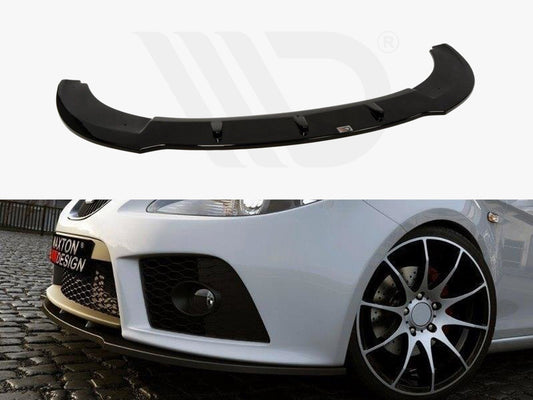 Maxton Design SE-LE-2-FR-FD1T Front Splitter Seat Leon Fits | ML Performance UK Car Parts