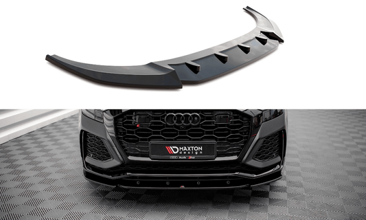 Maxton Design AU-RSQ8-1-FD1T Front Splitter V.1 Audi RSQ8 MK1 | ML Performance UK Car Parts