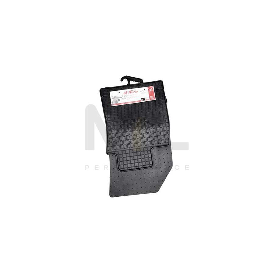 FROGUM Tailored 0752 Floor mat set Elastomer, Front and Rear, Quantity: 4, Black | ML Performance Car Parts
