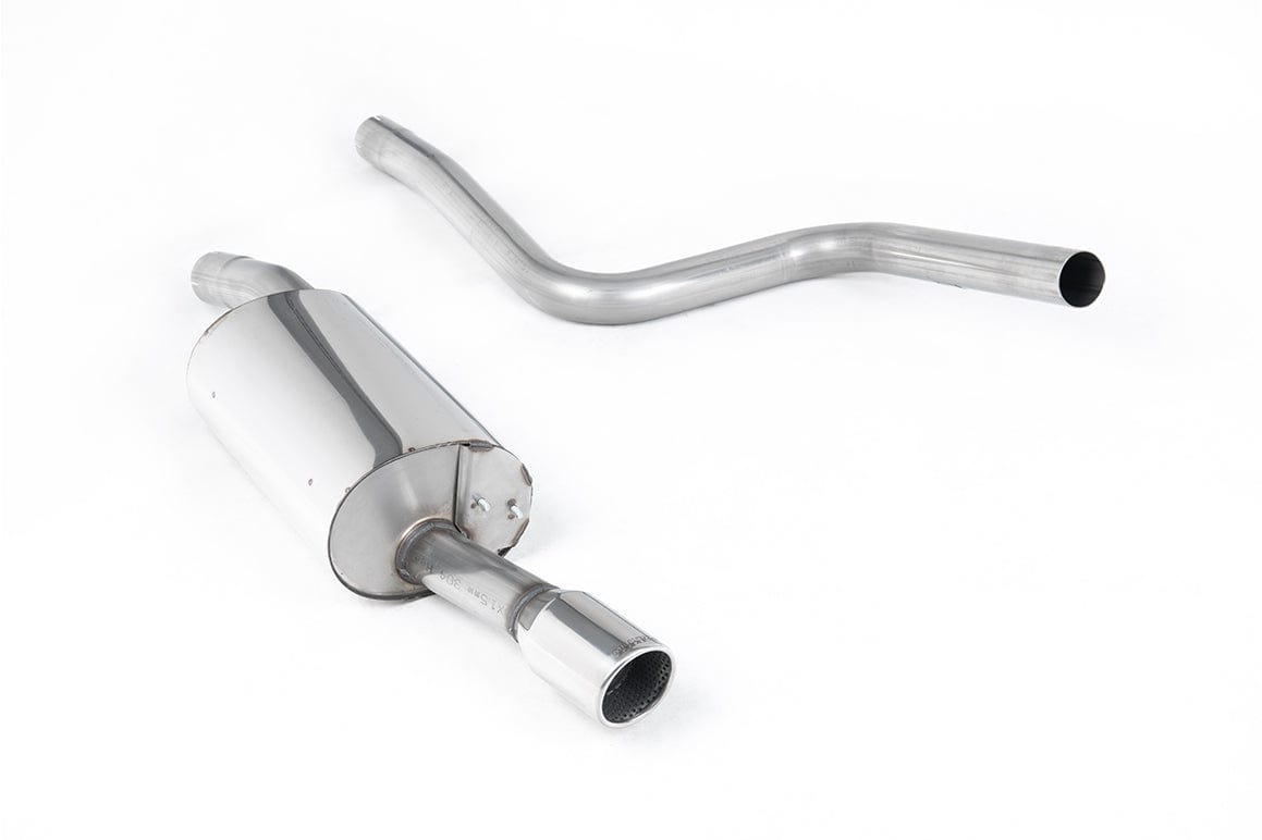MillTek SSXFD018 Ford Fiesta Non-Resonated Cat-Back Exhaust
