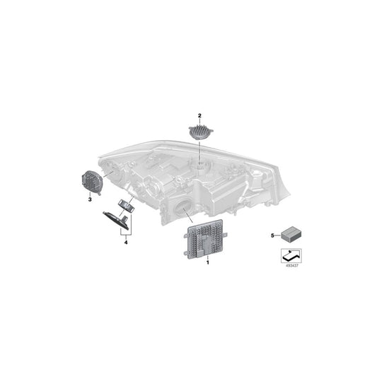 Genuine BMW 63118496137 G20 Led Mod.Turn Sig./Dayti.Runn.Lights Left (Inc. M340i, 330iX & 330i) | ML Performance UK Car Parts