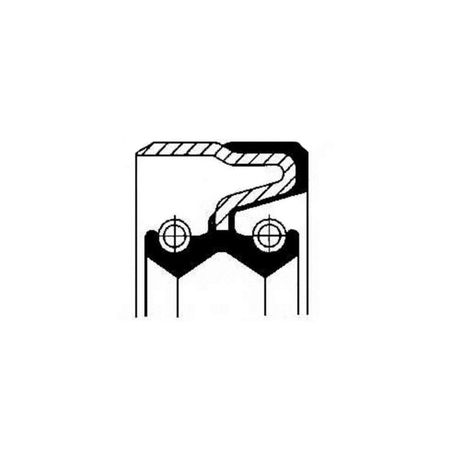 Corteco 01029599B Shaft Seal, Transfer Case | ML Performance UK