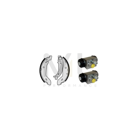 BREMBO STANDARD KIT H 50 004 Brake Shoe Set suitable for MERCEDES-BENZ A-Class (W168) Ø: 180mm | ML Performance Car Parts
