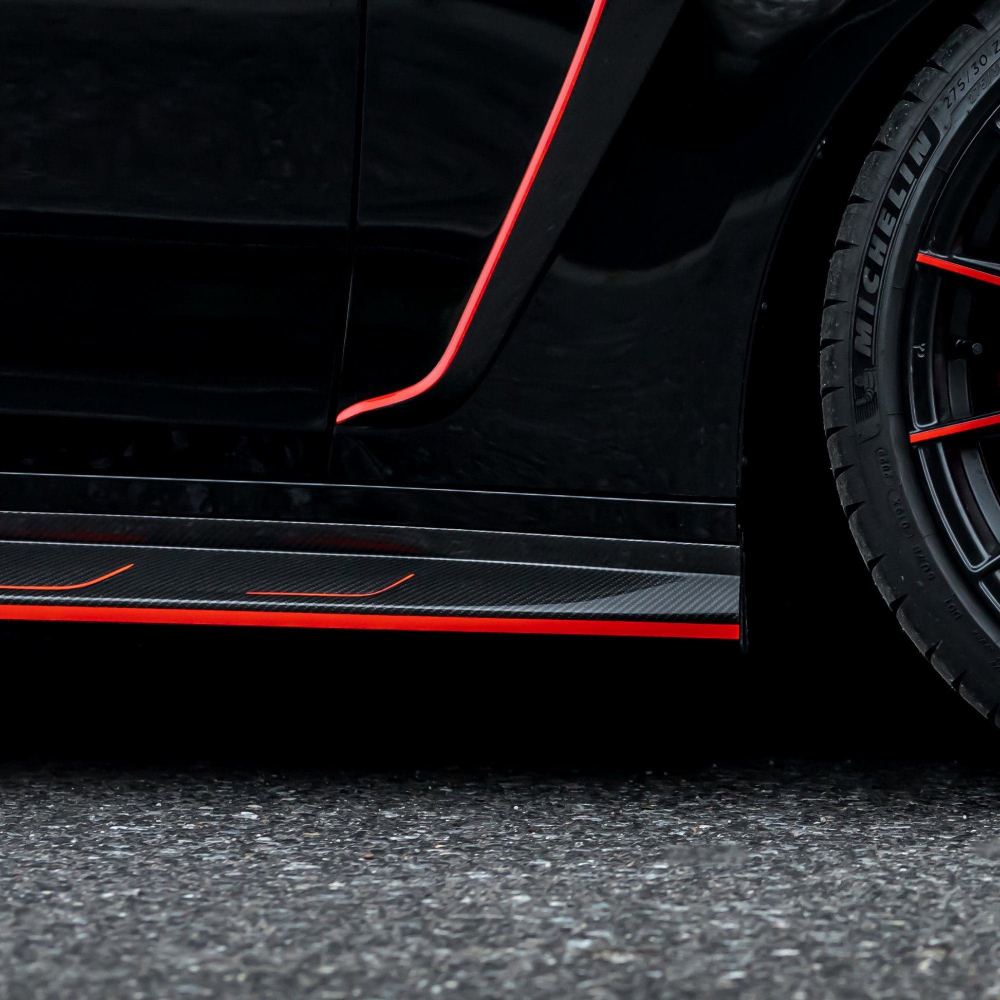 MANHART MH2G8011224 CARBON SIDE SKIRTS FOR BMW G8X M3 / M4 (COMPETITION / CSL)