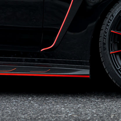 MANHART MH2G8011224 CARBON SIDE SKIRTS FOR BMW G8X M3 / M4 (COMPETITION / CSL)