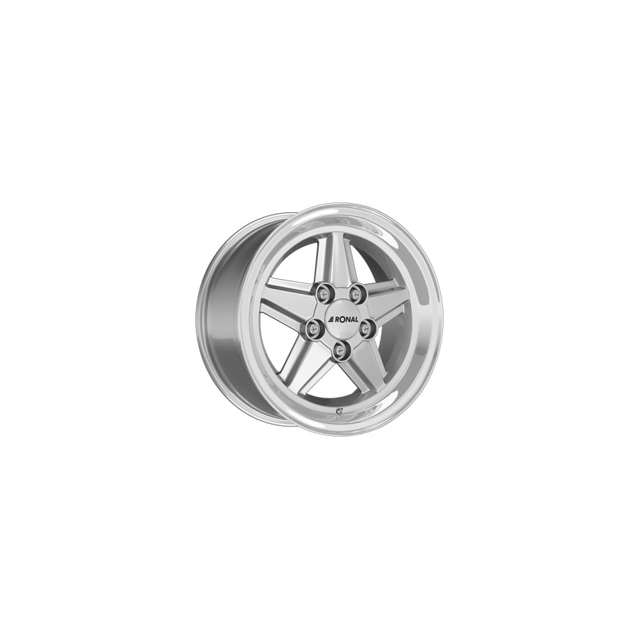 Ronal R9 7x16 ET23 9R6705.073/011 Silver Rim Lip Diamond Cut Wheel | ML Performance UK Car Parts