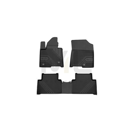 FROGUM Tailored, No.77 77425774 Floor mat set for KIA Sorento IV (MQ4) Elastomer, Front and Rear, Quantity: 3, Black | ML Performance Car Parts