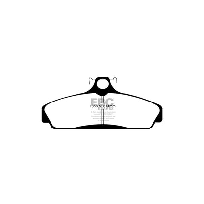 EBC DP41152R Chevrolet Corvette C4 Yellowstuff Front Brake Pads 2 | ML Performance UK Car Parts