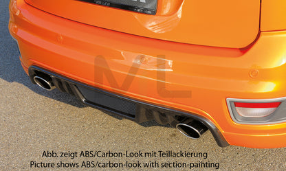 Rieger 00034148 Ford Focus 2 ST Rear Diffuser 3 | ML Performance UK Car Parts