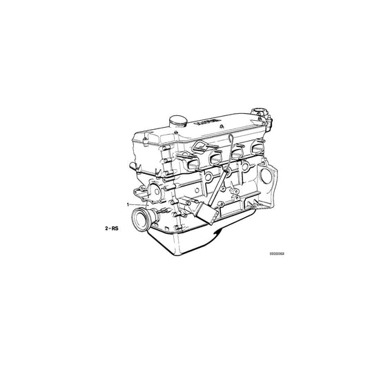 Genuine BMW 11009059264 E12 E28 E21 Set Mounting Parts Short Engine (Inc. 316, 518 & 318) | ML Performance UK Car Parts