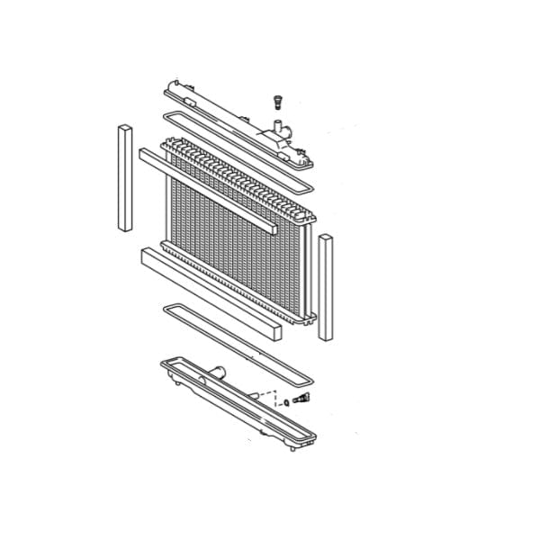 Genuine Lexus 16400-50350 GS430 Phase 3 Radiator