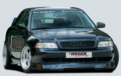 Rieger 00055015 Audi B5 A4 Front Splitter 5 | ML Performance UK Car Parts