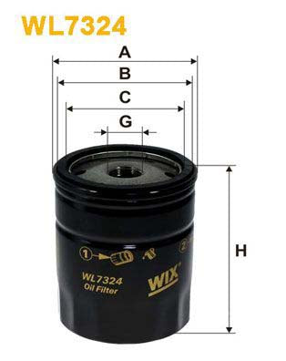 WIX Filters WL7324 Oil Filter