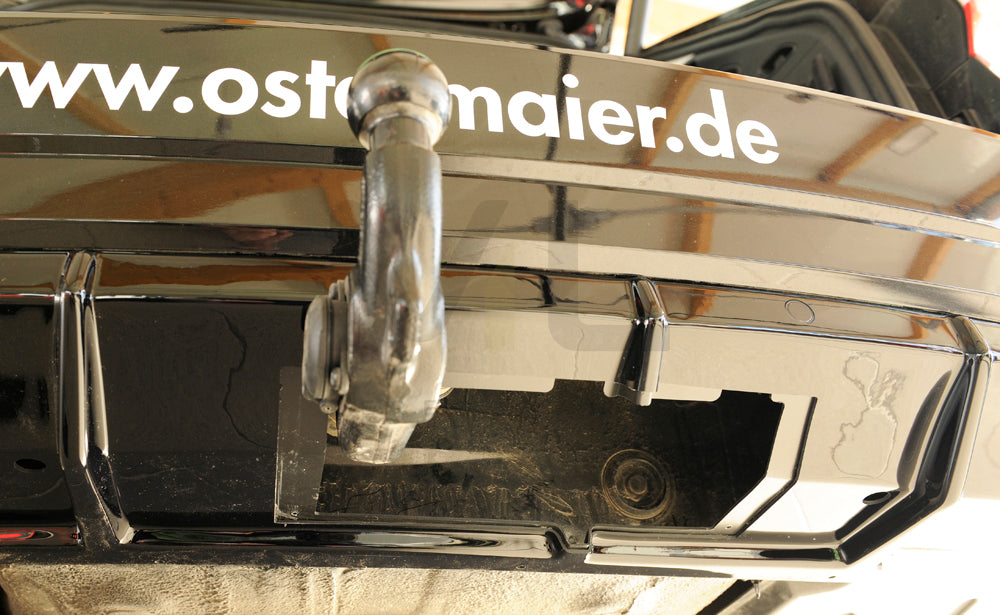 Rieger 00088154 Skoda 3T 3V Superb III Rear Diffuser 6 | ML Performance UK Car Parts