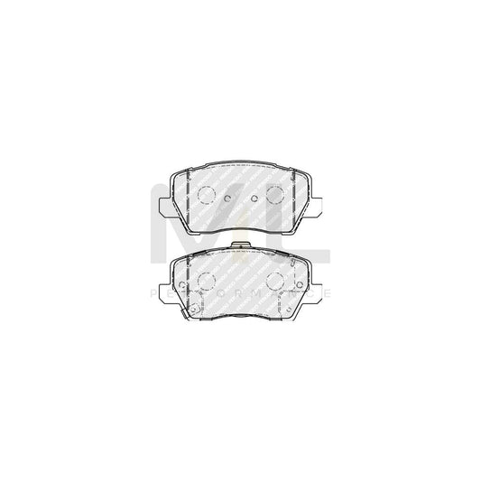 Ferodo Premier Eco Friction Fdb1654 Brake Pad Set Incl. Wear Warning Contact, With Piston Clip, Without Accessories | ML Performance Car Parts