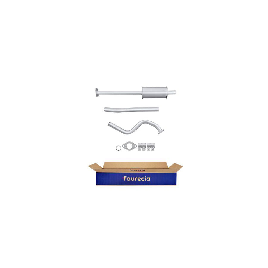 Hella 8LB 366 021-781 Front Silencer For Nissan Almera Tino (V10)