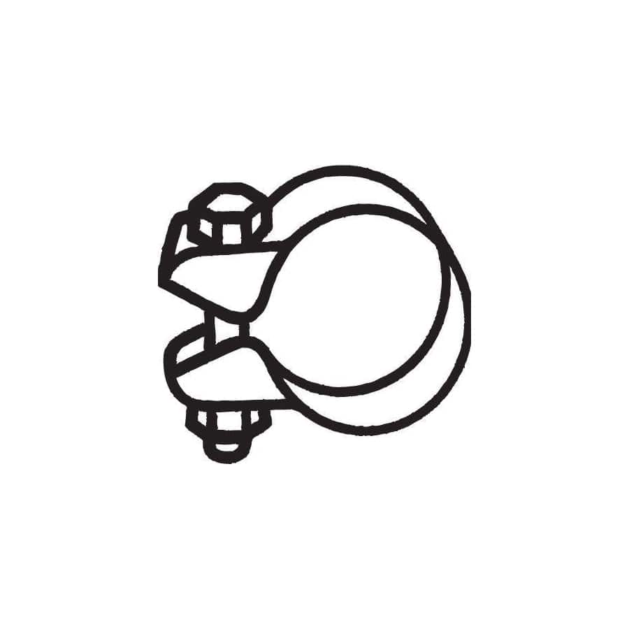 Bosal 250-368 Clamp, Exhaust System