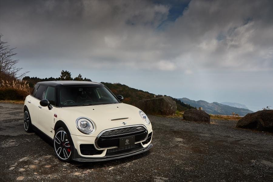 3D Design 3101-25411 Mini Carbon Fiber Front Lip Spoiler