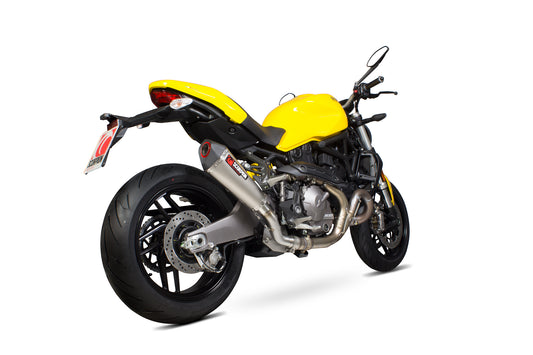 Scorpion RDI66TEO Ducati Monster 821 Serket Taper Slip-On - Titanium Sleeve | ML Performance UK UK