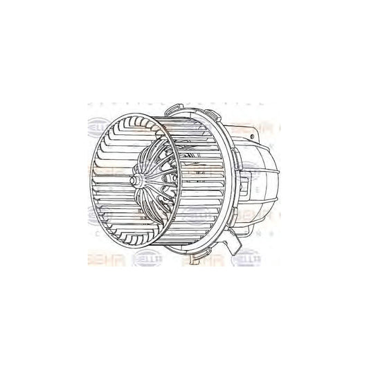 Hella 8EW 351 040-251 Interior Blower