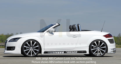 Rieger 00099046 Audi 8J TT Side Skirt 4 | ML Performance UK Car Parts