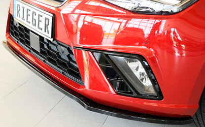 Rieger 00088165 SEAT KJ Front Splitter (Ibiza FR & Ibiza) 7 | ML Performance UK Car Parts