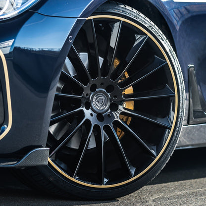 MANHART MHVEN711000 FOR BMW 7-SERIES  VENTURI RIMS  MATTE BLACK