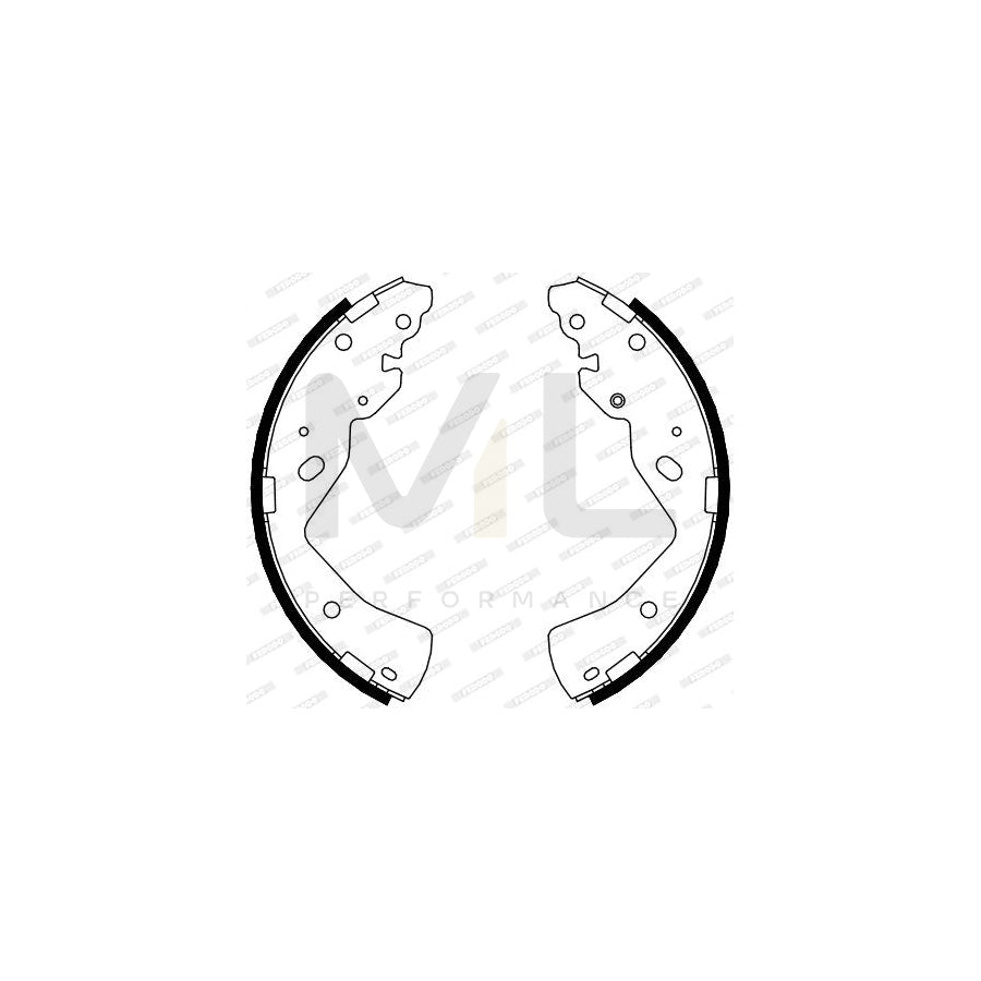 FERODO PREMIER FSB4079 Brake Shoe Set | ML Performance Car Parts