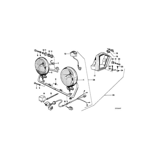 Genuine BMW 63171237600  Bow (Inc. R45/N, R45 & R65) | ML Performance UK Car Parts