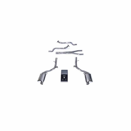 Armytrix DOCHC-QS47C Valvetronic Exhaust System Dodge Challenger SRT Hellcat | Hellcat Redeye Demon 2015-2021 with  Quad Chrome | ML Performance UK UK Car Parts