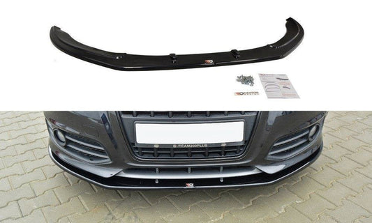 Maxton Design AU-S3-2F2-FD2T Front Splitter V.2 Audi S3 8P FL | ML Performance UK Car Parts