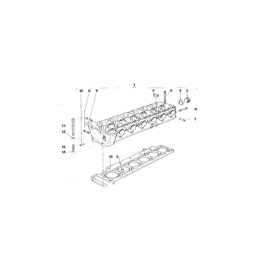 Genuine BMW 11121304634 E26 Cylinder Head (Inc. M1) | ML Performance UK Car Parts