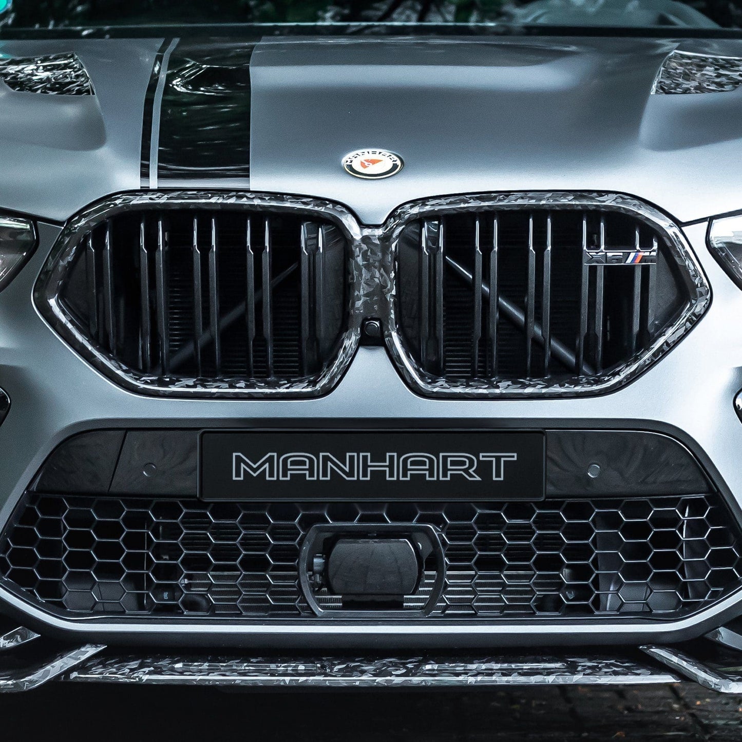 MANHART MH3F9611006 CARBON KIDNEY GRILLES FOR BMW F96 X6M (COMPETITION)