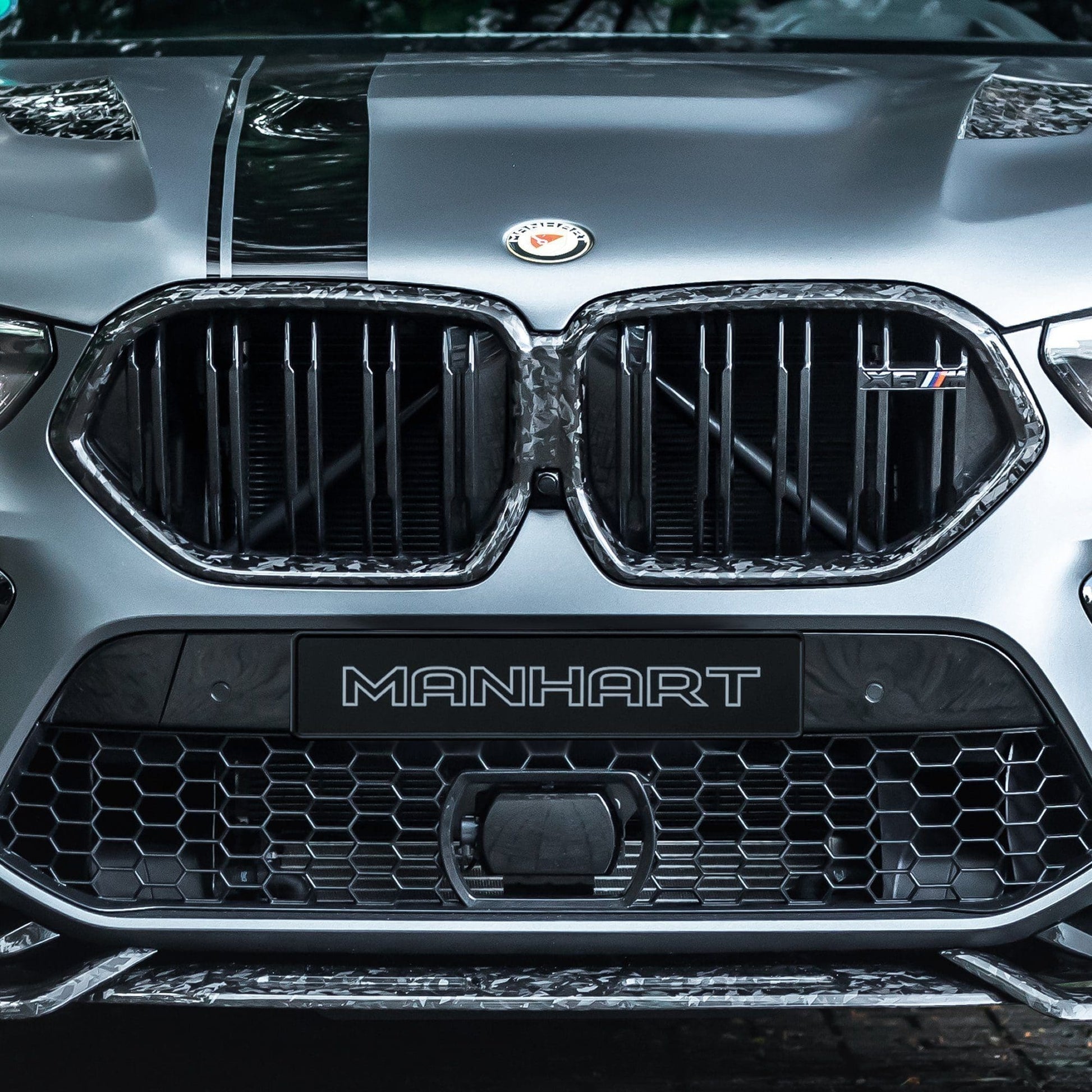 MANHART MH3F9611006 CARBON KIDNEY GRILLES FOR BMW F96 X6M (COMPETITION)