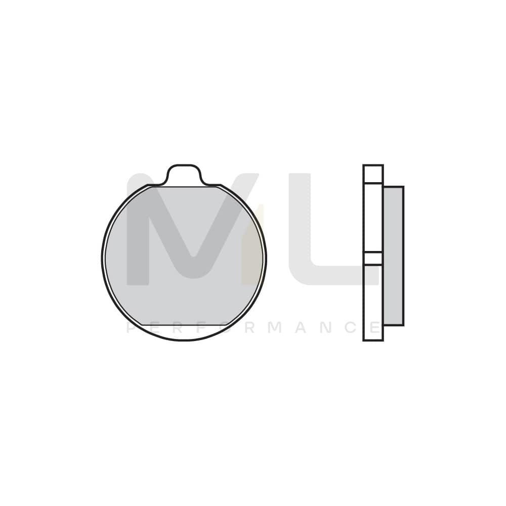 Brembo Carbon Ceramic, Road 07Ka0414 Brake Pad Set Front And Rear | ML Performance Car Parts