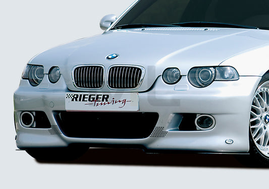 Rieger 00050304 BMW 3 Series E46 Front Bumper 1 | ML Performance UK Car Parts