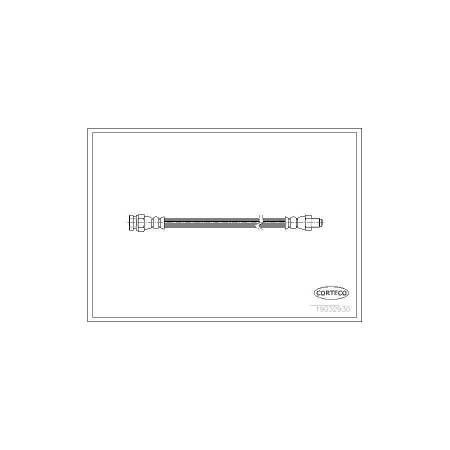 Corteco 19032930 Brake Hose | ML Performance UK