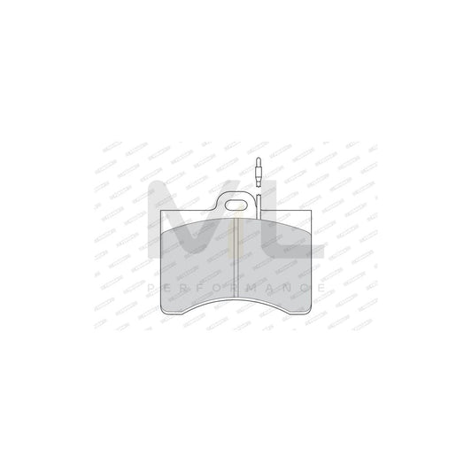 Ferodo Fsl764 Brake Pad Set Fuse+ Technology, With Acoustic Wear Warning | ML Performance Car Parts