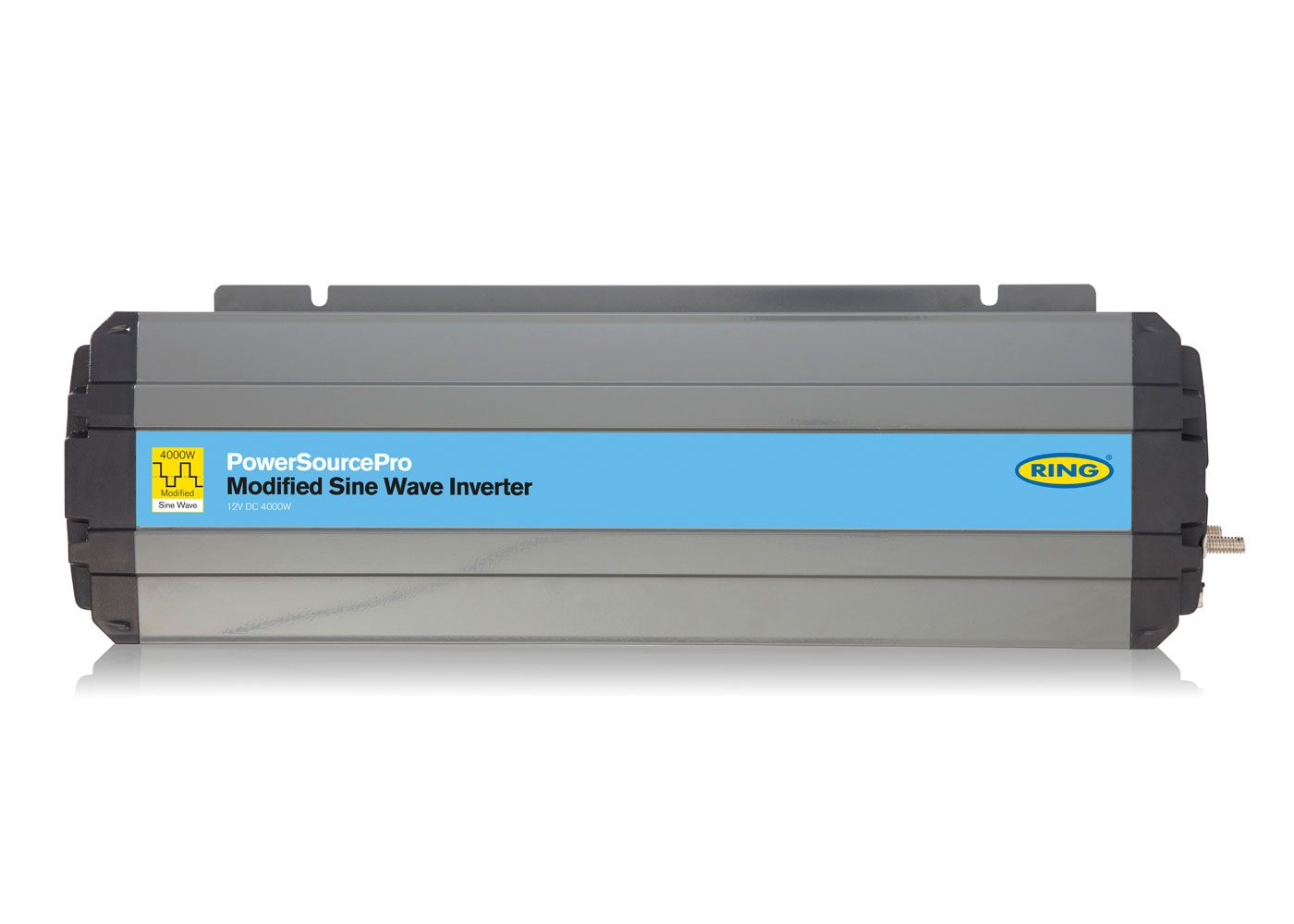 RING RINVMA40 12V DC to 230V AC, 4000W Modified Sine Wave Inverter (2 x UK Sockets) | ML Performance